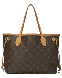 Louis Vuitton Louis Vuitton Brown Monogram Canvas Neverfull Pm (Authentic Pre-Loved)
