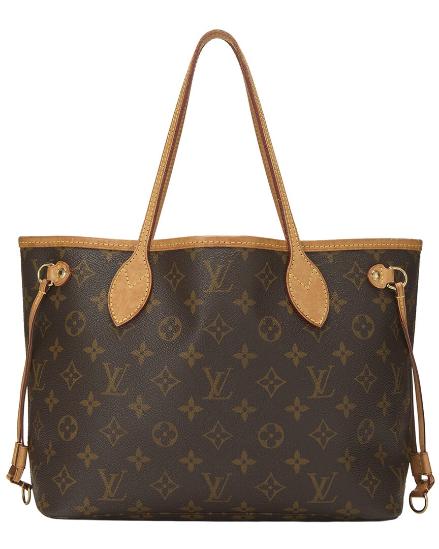 Louis Vuitton Louis Vuitton Brown Monogram Canvas Neverfull Pm (Authentic Pre-Loved)