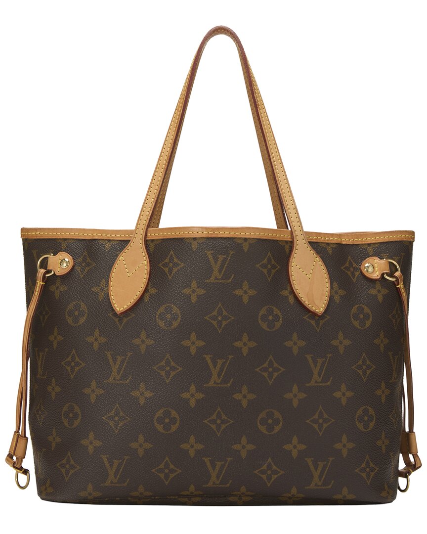 Louis Vuitton Louis Vuitton Brown Monogram Canvas Neverfull Pm (Authentic Pre-Loved)