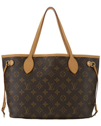 Louis Vuitton Louis Vuitton Brown Monogram Canvas Neverfull Pm (Authentic Pre-Loved)