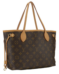Louis Vuitton Louis Vuitton Brown Monogram Canvas Neverfull Pm (Authentic Pre-Loved)