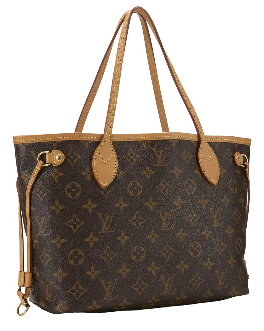Louis Vuitton Louis Vuitton Brown Monogram Canvas Neverfull Pm (Authentic Pre-Loved)