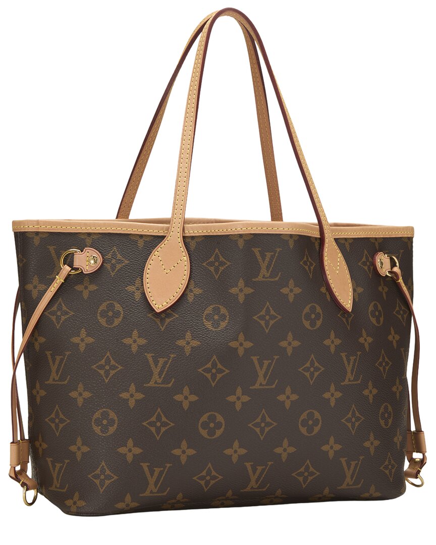 Louis Vuitton Louis Vuitton Brown Monogram Canvas Neverfull Pm (Authentic Pre-Loved)