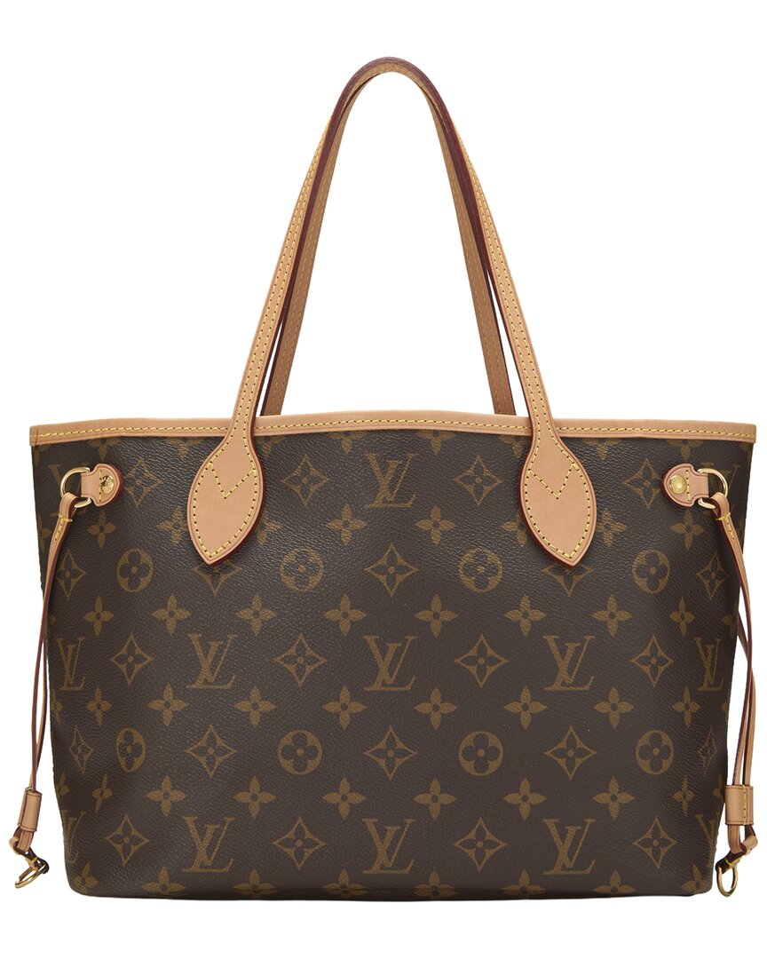 Louis Vuitton Louis Vuitton Brown Monogram Canvas Neverfull Pm (Authentic Pre-Loved)