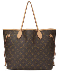 Louis Vuitton Louis Vuitton Brown Monogram Canvas Neverfull Mm (Authentic Pre-Loved)