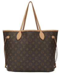 Louis Vuitton Louis Vuitton Brown Monogram Canvas Neverfull Mm (Authentic Pre-Loved)