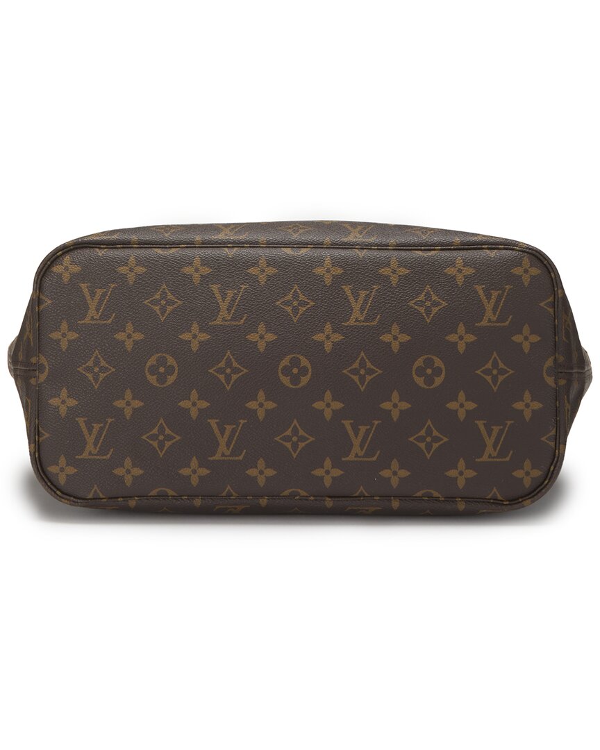 Louis Vuitton Louis Vuitton Brown Monogram Canvas Neverfull Mm (Authentic Pre-Loved)