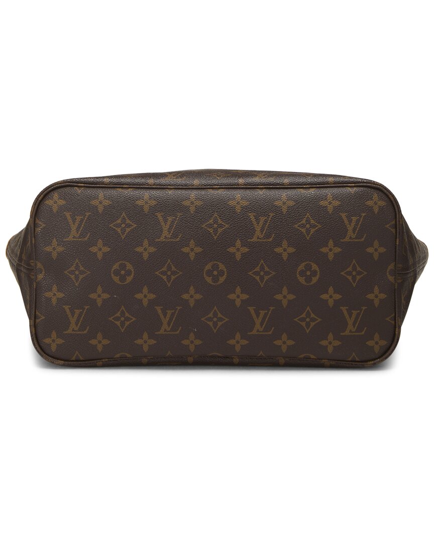 Louis Vuitton Louis Vuitton Brown Monogram Canvas Neverfull Mm (Authentic Pre-Loved)