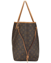 Louis Vuitton Louis Vuitton Brown Monogram Canvas Neverfull Mm (Authentic Pre-Loved)