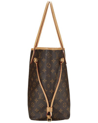 Louis Vuitton Louis Vuitton Brown Monogram Canvas Neverfull Mm (Authentic Pre-Loved)