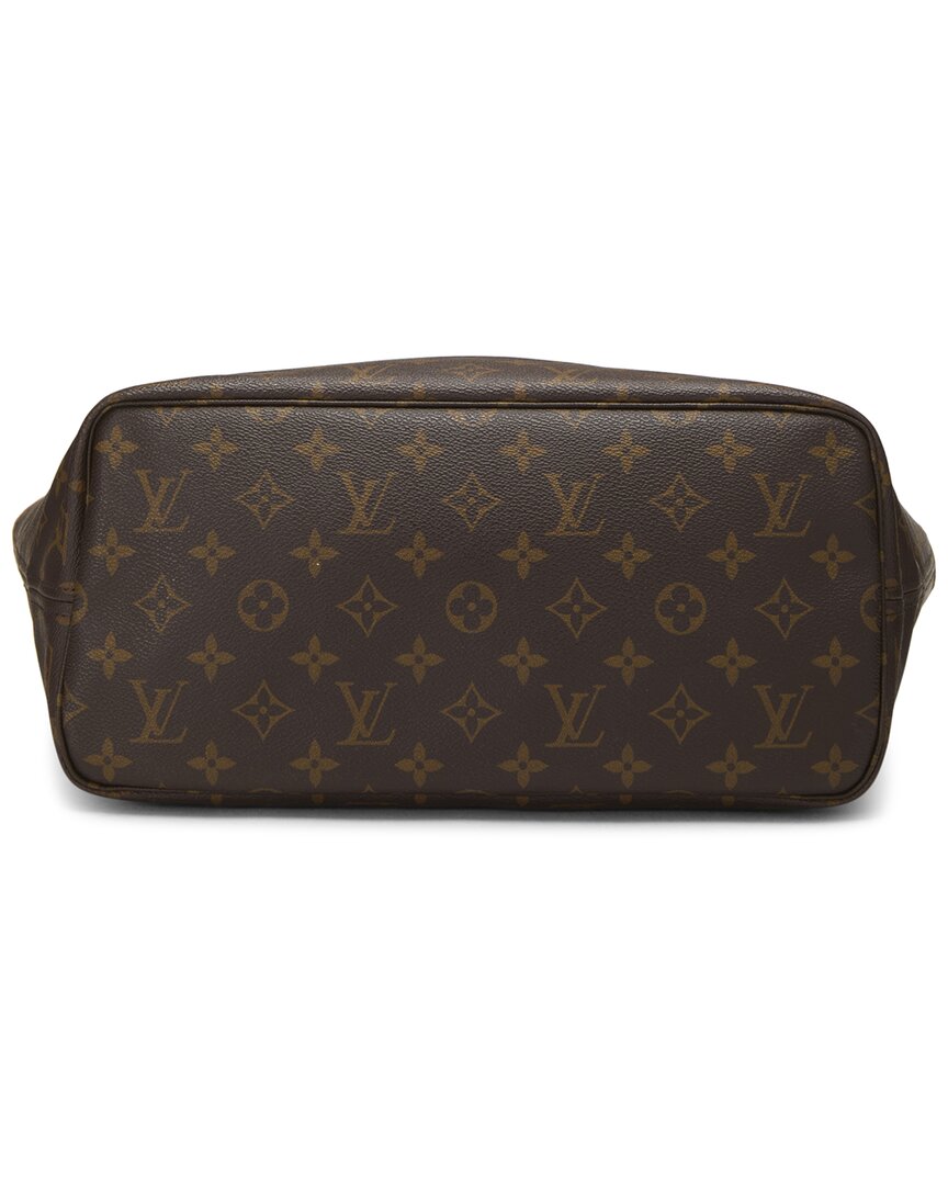 Louis Vuitton Louis Vuitton Brown Monogram Canvas Neverfull Mm (Authentic Pre-Loved)
