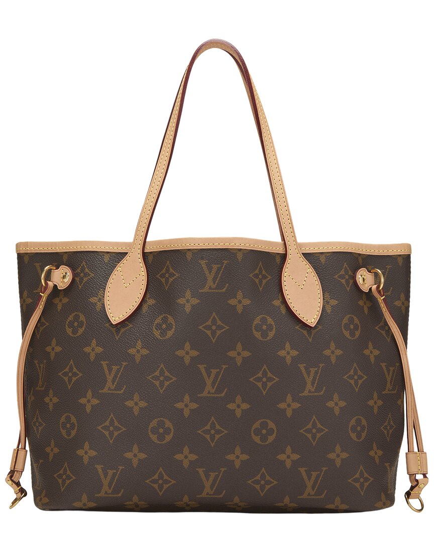 Louis Vuitton Louis Vuitton Brown Monogram Canvas Neverfull Pm (Authentic Pre-Loved)