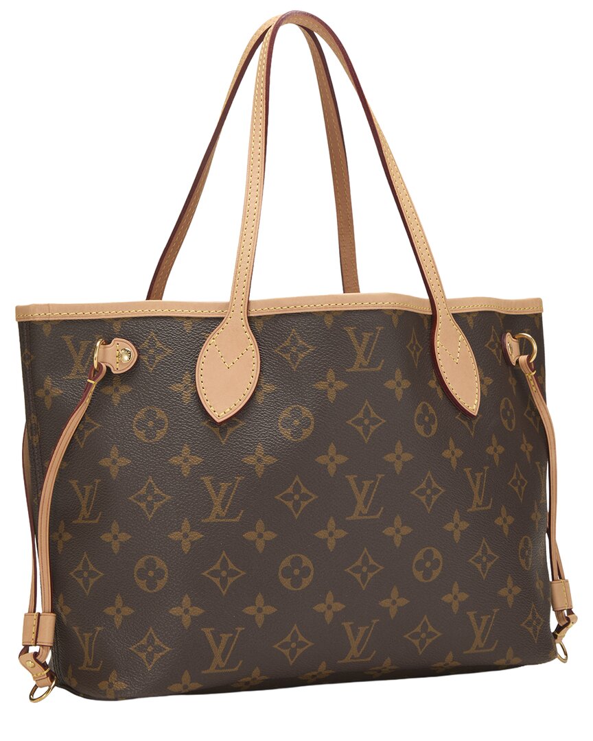 Louis Vuitton Louis Vuitton Brown Monogram Canvas Neverfull Pm (Authentic Pre-Loved)