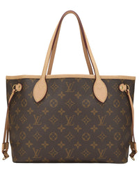 Louis Vuitton Louis Vuitton Brown Monogram Canvas Neverfull Pm (Authentic Pre-Loved)