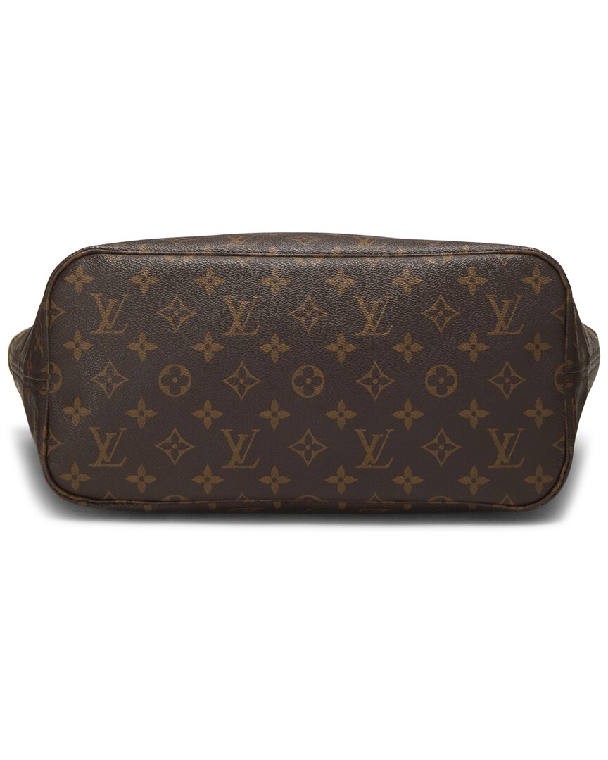 Louis Vuitton Louis Vuitton Brown Monogram Canvas Neverfull Mm (Authentic Pre-Loved)