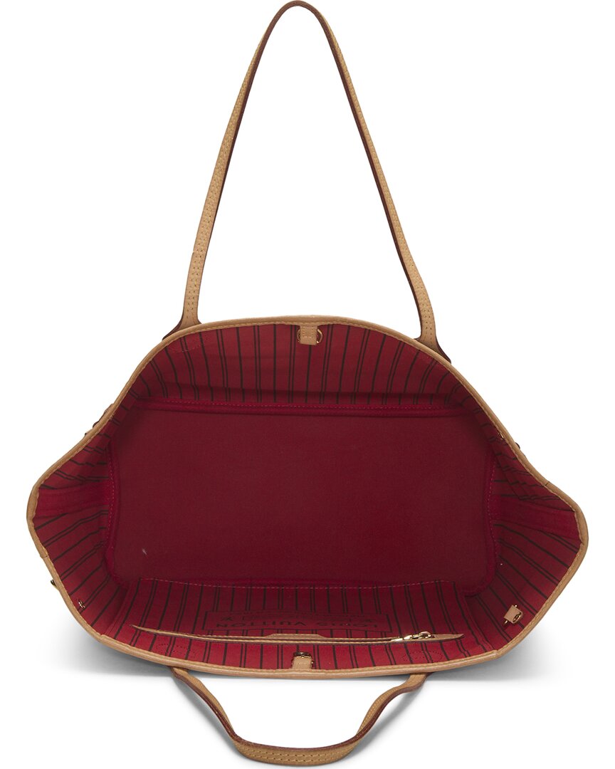 Louis Vuitton Louis Vuitton Brown Monogram Canvas Neverfull Mm (Authentic Pre-Loved)