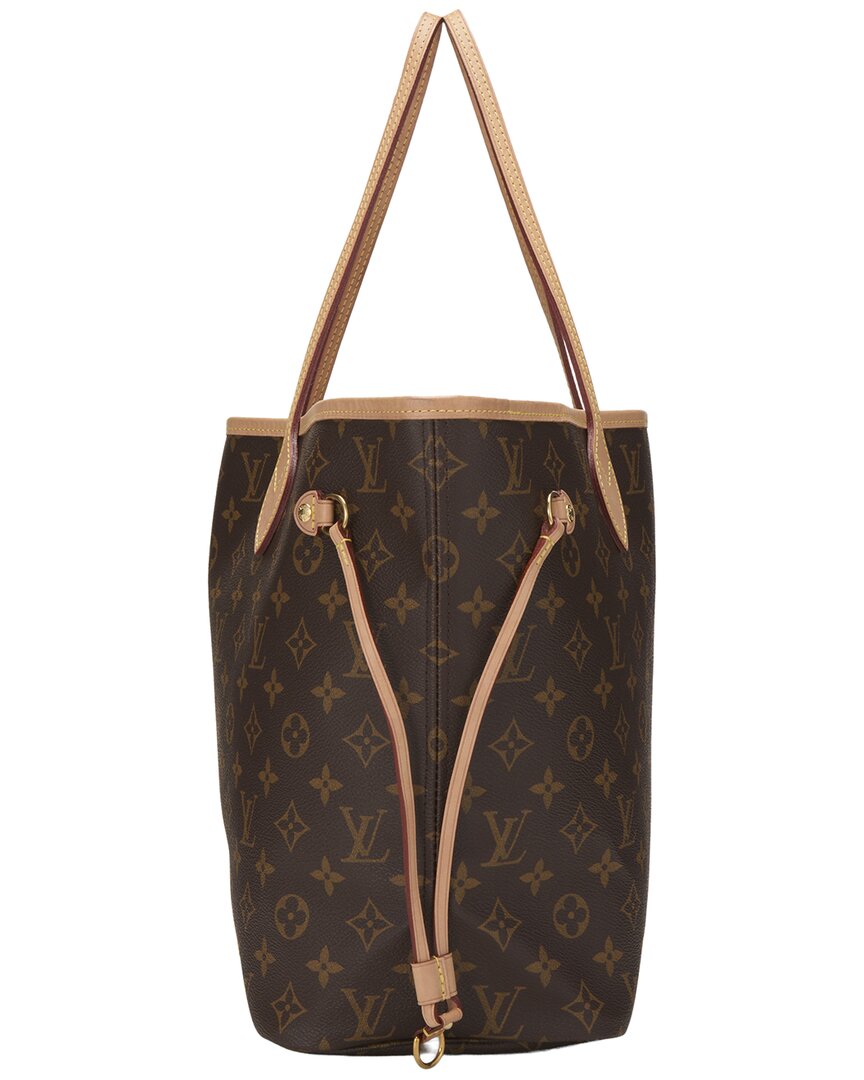 Louis Vuitton Louis Vuitton Brown Monogram Canvas Neverfull Mm (Authentic Pre-Loved)