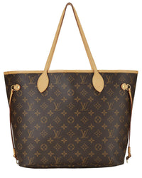 Louis Vuitton Louis Vuitton Brown Monogram Canvas Neverfull Mm (Authentic Pre-Loved)