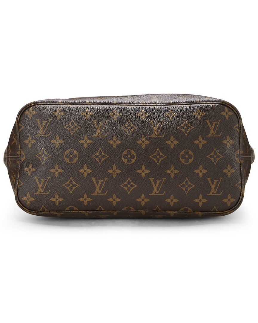 Louis Vuitton Louis Vuitton Brown Monogram Canvas Neverfull Mm (Authentic Pre-Loved)