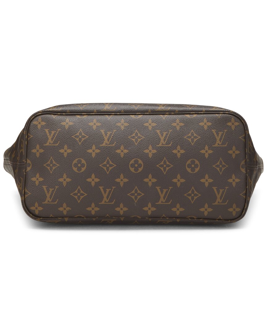 Louis Vuitton Louis Vuitton Brown Monogram Canvas Neverfull Mm (Authentic Pre-Loved)