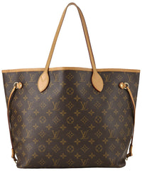 Louis Vuitton Louis Vuitton Brown Monogram Canvas Neverfull Mm (Authentic Pre-Loved)