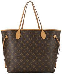Louis Vuitton Louis Vuitton Brown Monogram Canvas Neverfull Mm (Authentic Pre-Loved)