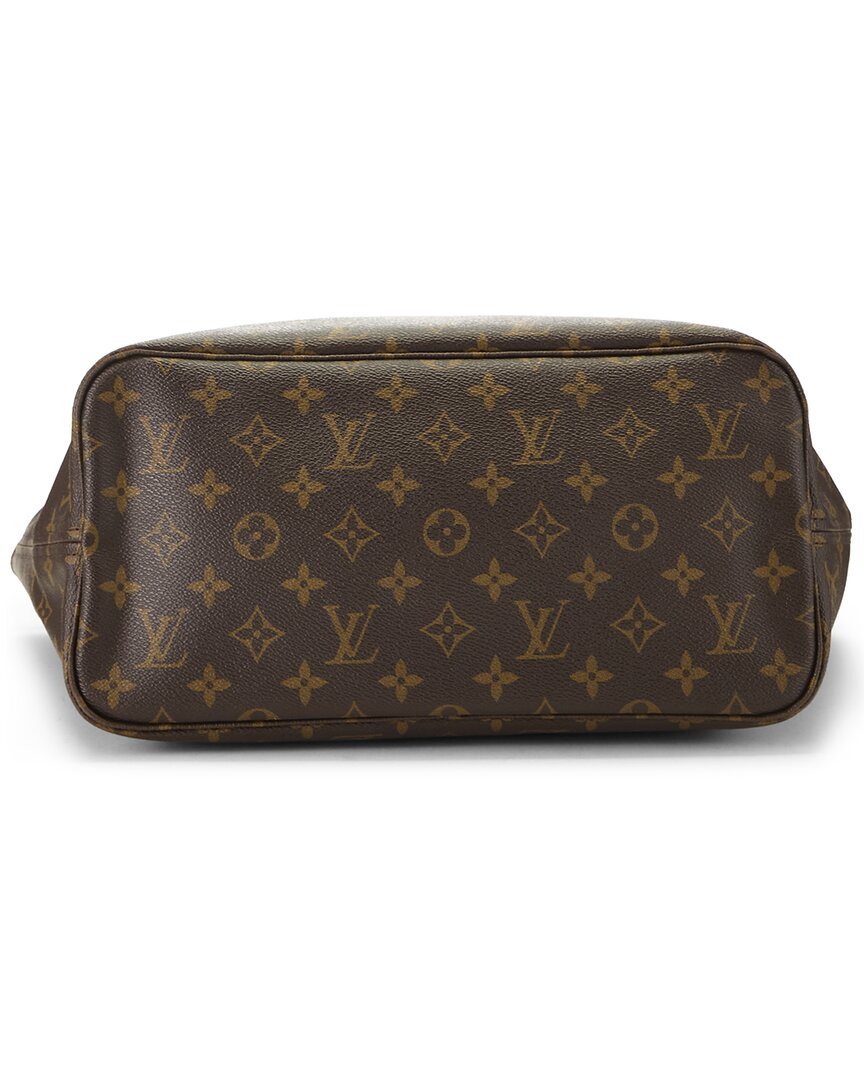 Louis Vuitton Louis Vuitton Brown Monogram Canvas Neverfull Mm (Authentic Pre-Loved)