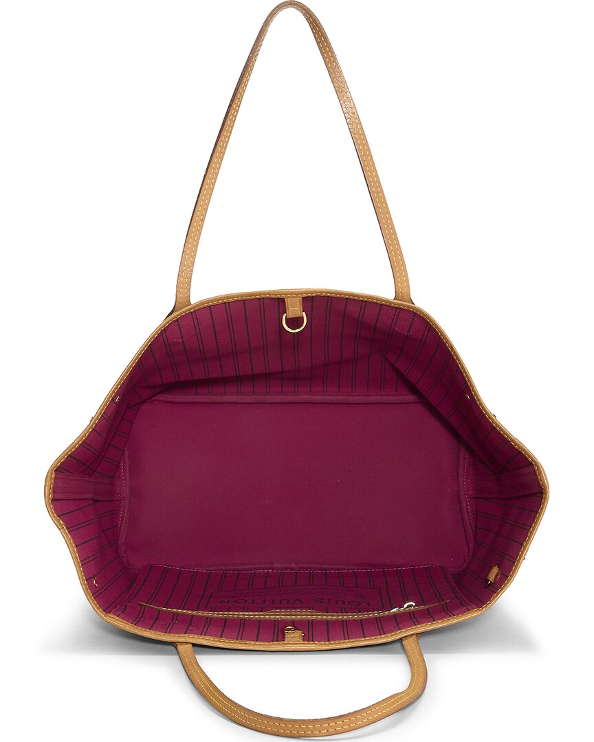 Louis Vuitton Louis Vuitton Brown Monogram Canvas Neverfull Mm (Authentic Pre-Loved)