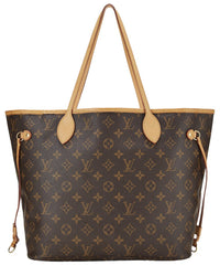 Louis Vuitton Louis Vuitton Brown Monogram Canvas Neverfull Mm (Authentic Pre-Loved)
