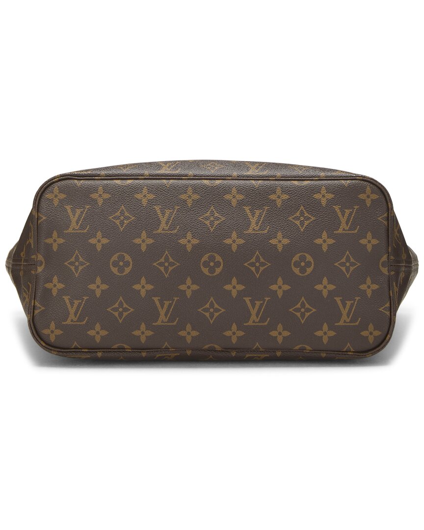 Louis Vuitton Louis Vuitton Brown Monogram Canvas Neverfull Mm (Authentic Pre-Loved)