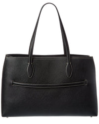 TOTEME Toteme Logo Leather Tote