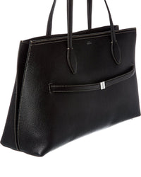 TOTEME Toteme Logo Leather Tote