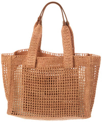 Chloé Chloé East-West Raffia Tote
