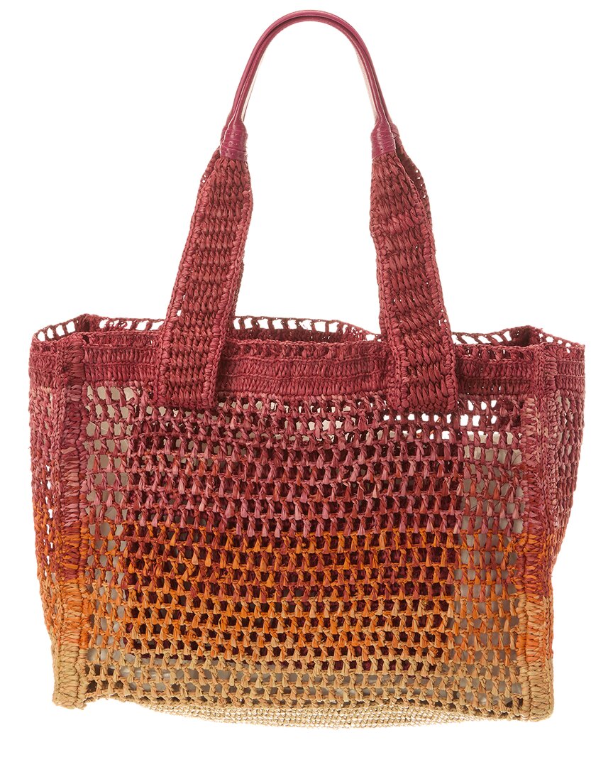 Chloé Chloé East-West Raffia Tote