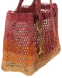 Chloé Chloé East-West Raffia Tote