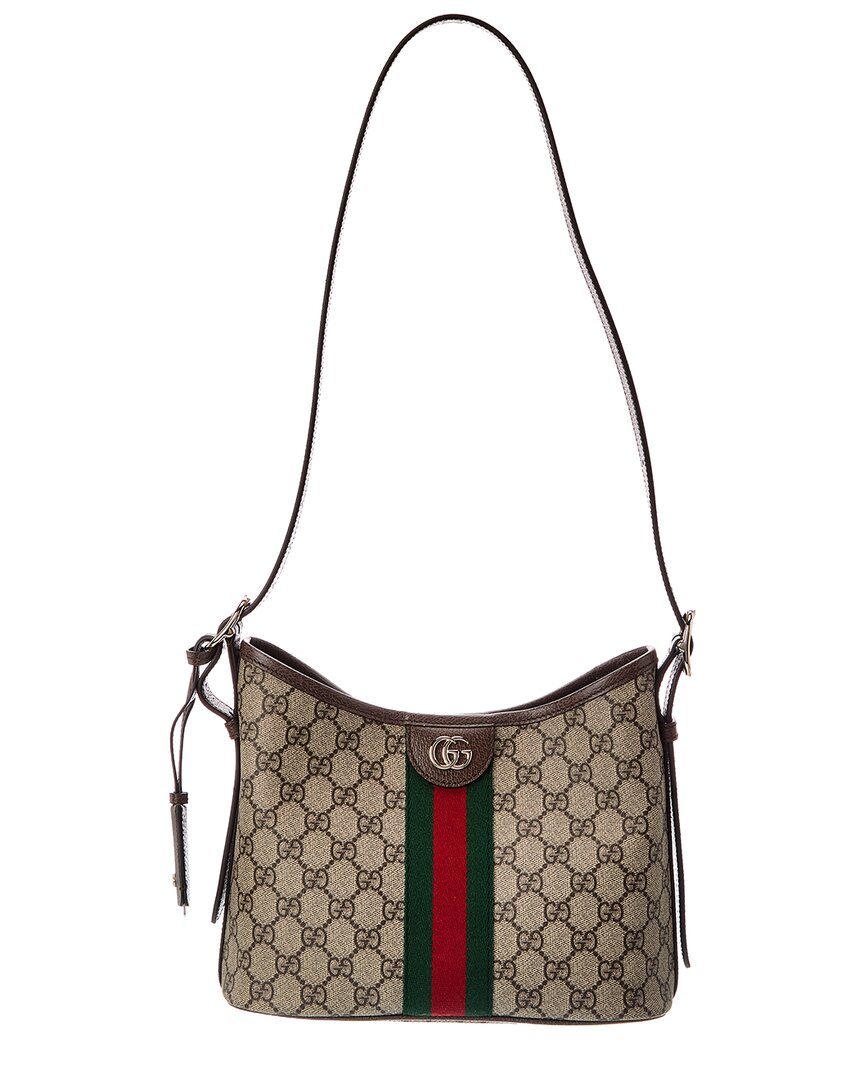 Gucci Gucci Ophidia Small Canvas & Leather Tote