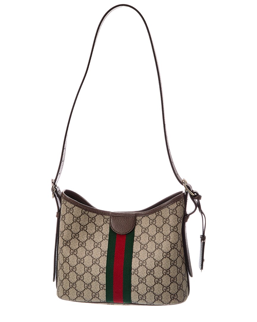Gucci Gucci Ophidia Small Canvas & Leather Tote