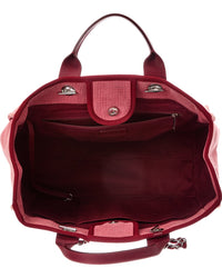 Chanel Chanel Red Canvas Medium Deauville Tote (Authentic Pre-Loved)