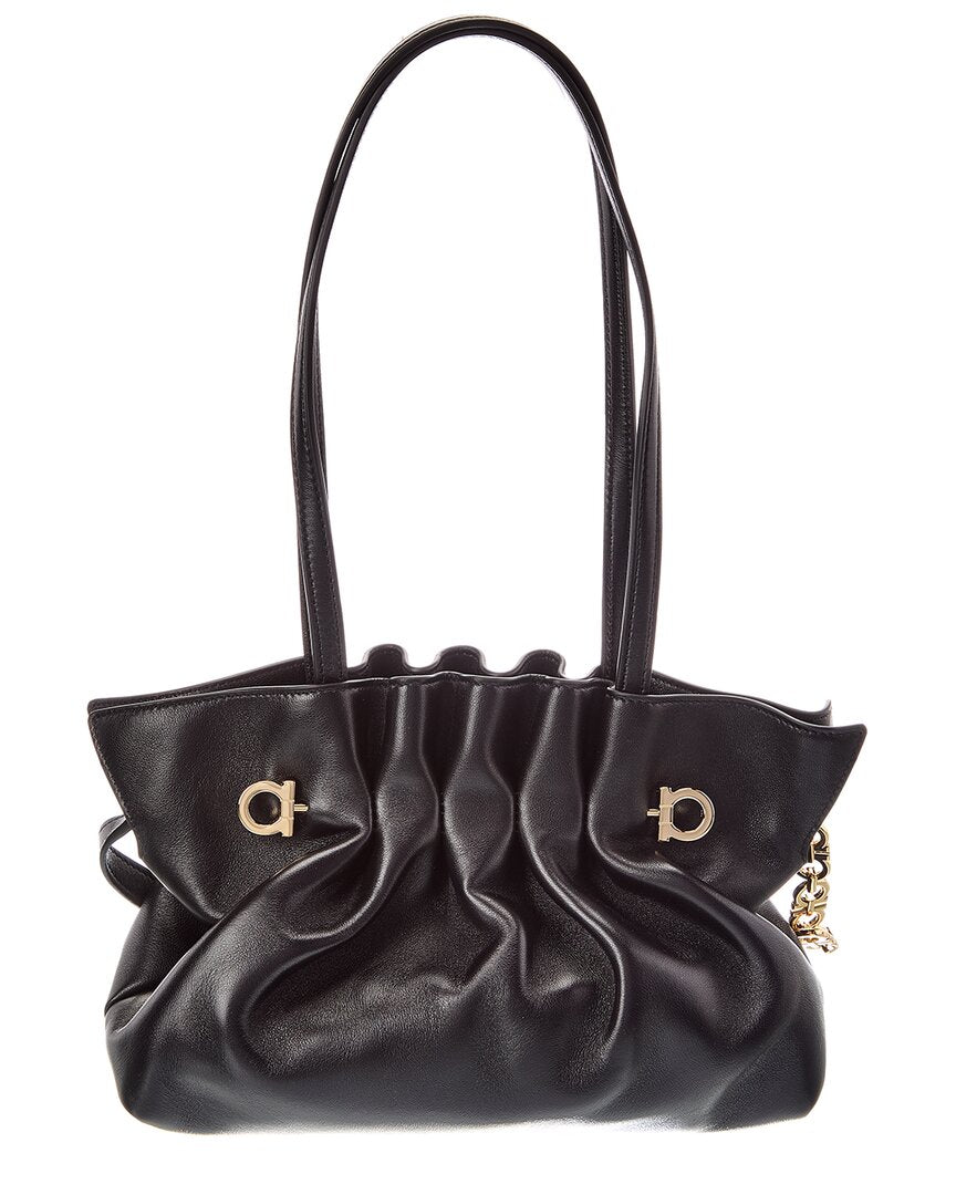 Ferragamo Ferragamo Leather Shoulder Bag