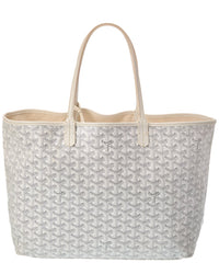 Goyard Goyard White Goyardine Canvas Saint Louis Pm (Authentic Pre-Loved)