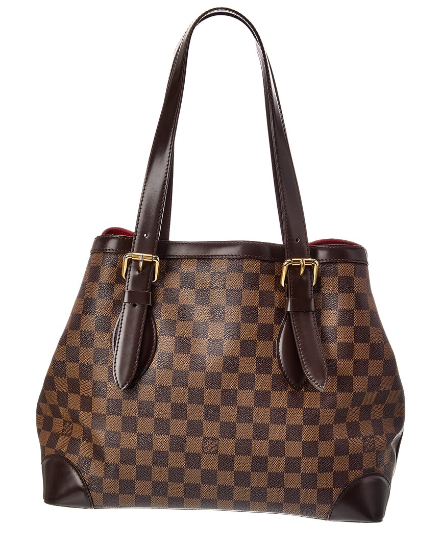 Louis Vuitton Louis Vuitton Brown Damier Ebene Hampstead Mm (Authentic Pre-Loved)
