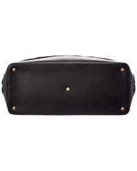 Chanel Chanel Black Quilted Caviar Leather Globe Trotter Shopping Tote (Authentic