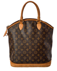 Louis Vuitton Louis Vuitton Brown Monogram Canvas Lockit Vertical Bag (Authentic Pre-Loved)