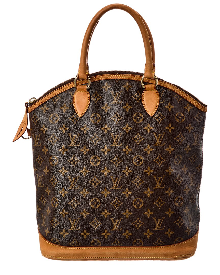Louis Vuitton Louis Vuitton Brown Monogram Canvas Lockit Vertical Bag (Authentic Pre-Loved)