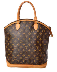 Louis Vuitton Louis Vuitton Brown Monogram Canvas Lockit Vertical Bag (Authentic Pre-Loved)