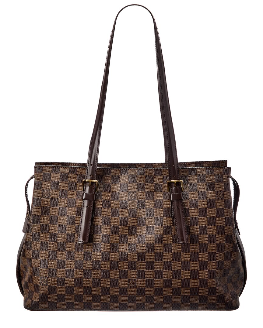 Louis Vuitton Louis Vuitton Brown Damier Ebene Chelsea (Authentic Pre-Loved)