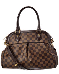 Louis Vuitton Louis Vuitton Brown Damier Ebene Trevi Pm (Authentic Pre-Loved)