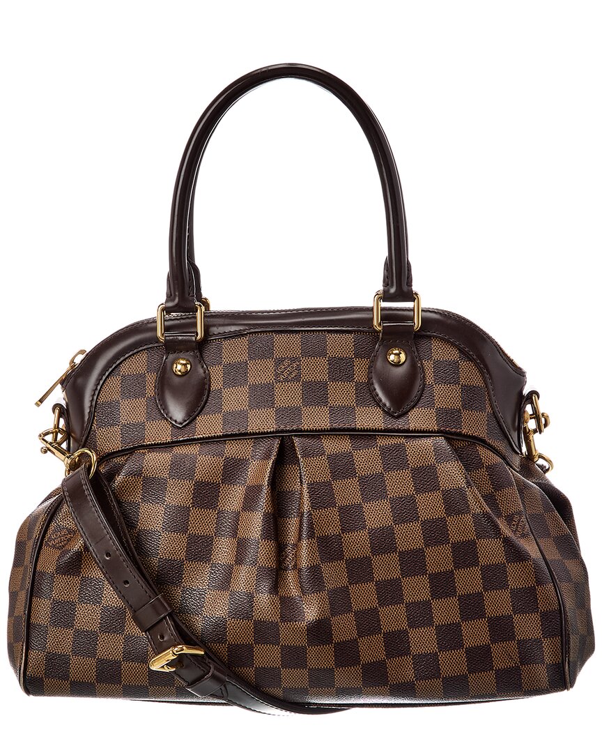 Louis Vuitton Louis Vuitton Brown Damier Ebene Trevi Pm (Authentic Pre-Loved)
