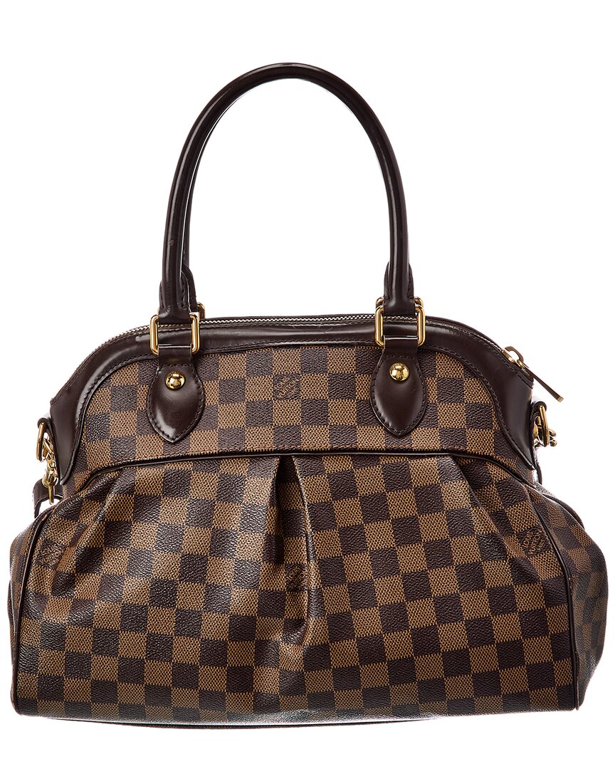 Louis Vuitton Louis Vuitton Brown Damier Ebene Trevi Pm (Authentic Pre-Loved)