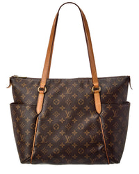 Louis Vuitton Louis Vuitton Brown Monogram Canvas Totally Mm (Authentic Pre-Loved)